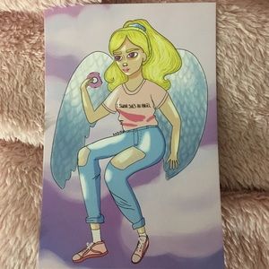 donut angel postcards (5 per order)